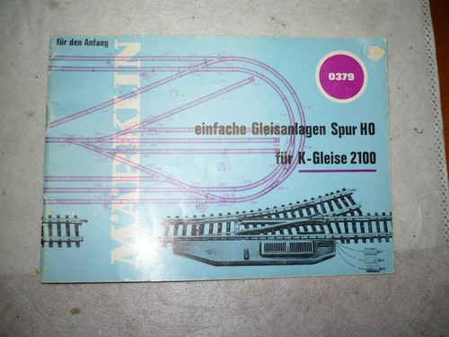 Instalaciones de vías Märklin 0379 de 1969 -bueno- -ganga- | Condition: Gut