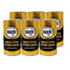  6 Pk Softsheen-Carson Men Magic Razorless Shaving Hair Removal Powder,Fragrant