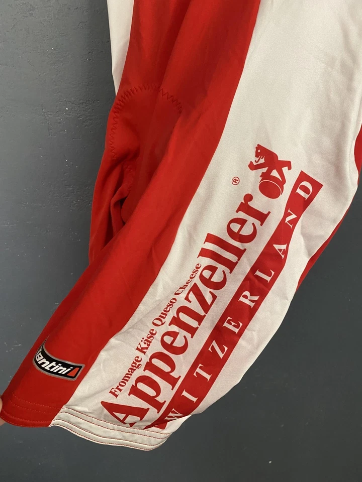 MEN SMS SANTINI ITALY CYCLISMO CYCLING BICYCLE BIKE VELO BIB BIBS BODY SIZE L 4 - Image 4 of 4