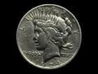 💰1924 Peace Silver Dollar, Ungraded, See Description. Free Gift!💵