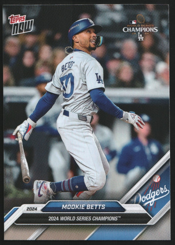 2024 Topps Now WS-9 Mookie Betts