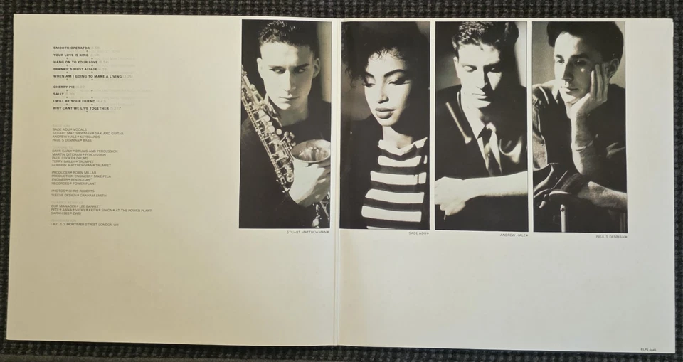 Sade - Diamond Life - Vinyl  LP Album 1984  - Image 3 of 4