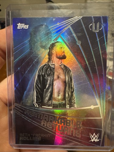 2025 Topps WWE Universe Seth "Freakin" Rollins Remarkable Returns