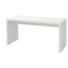[MOVING SALE] IKEA MALM White Desk Used White Computer Desk Disassembled