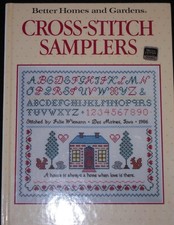 Better Homes And Gardens Cross-Stitch Samplers Hardcover Book Vintage 1986