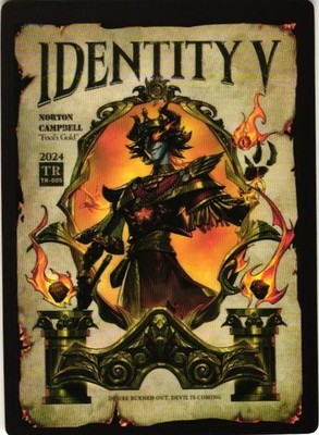 NORTON CAMPBELL TR NO1: TR-005 Identity V 6th Anniversary Collectible Card