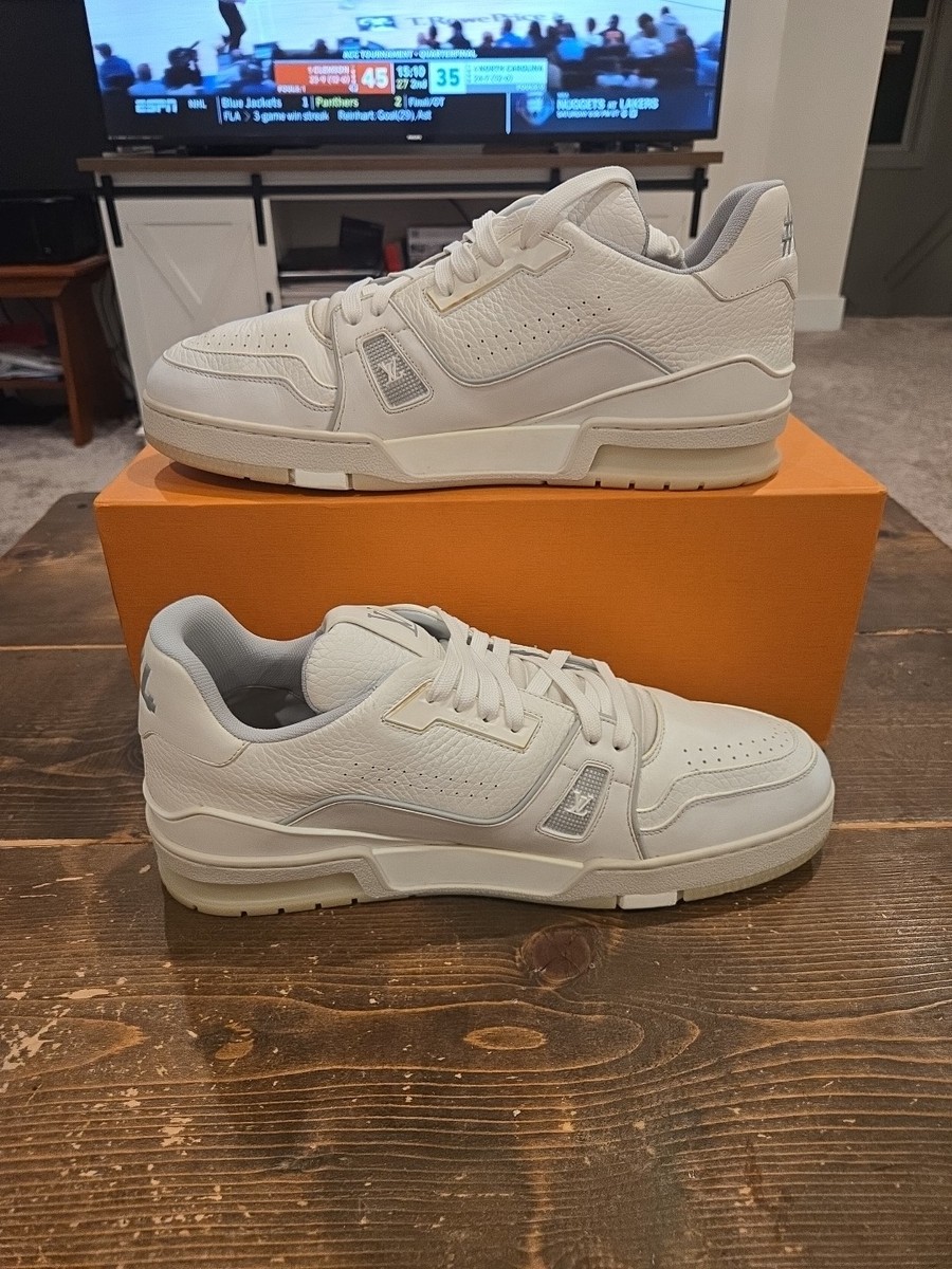 Louis Vuitton Trainer White Monogram Virgil #54 Sz 9LV Sz 10-10.5