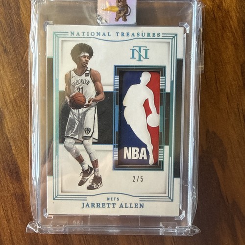 JARRETT ALLEN LOGOMAN 2024-25 National Treasures Basketball  True GW LOGOMAN 2/5