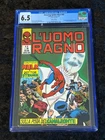 Editoriale Corno 1973 L'Uomo Ragno Italian Amazing Spider-Man #80 CGC 6.5 FN+