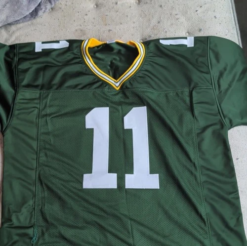 Green Bay Packers Jayden Reed #11 Signed Football Jersey JSA Authenticated