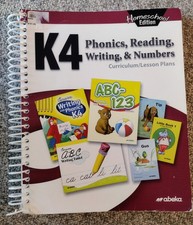Abeka K4 Lesson Plans