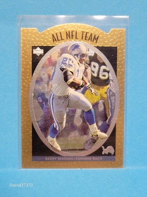1996 Upper Deck Silver All-NFL #AN10 Barry Sanders