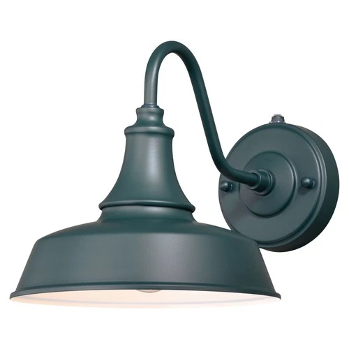 Vaxcel Lighting T0367 Dorado 1 Light 9" Tall Outdoor Wall Sconce - Hunter Green - Picture 1 of 12