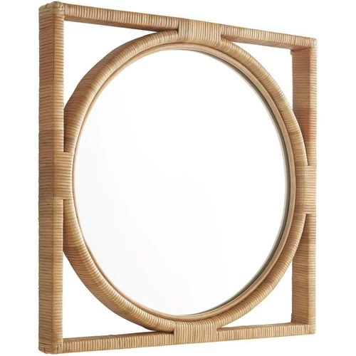 Cyan Design 11599 Pemba 24 X 24 inch Brown Mirror, Small - Picture 1 of 4