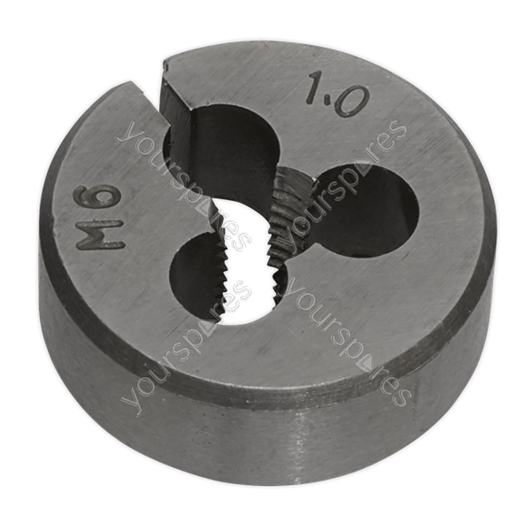 Sealey Metric Split Die M6 x 1mm