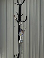 Alpine Solaris Solar Hanging LED, Glass Bottl...