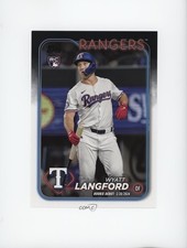 2024 Update Super Box Exclusive Oversized Base Rookie Debut Wyatt Langford 7u1