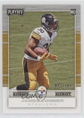 2017 Panini Playoff Rookies Kickoff 23/299 James Conner #218 Rookie RC wd9