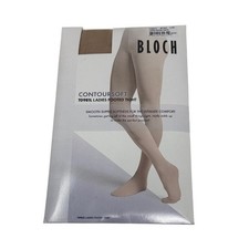 Bloch Tan Footed Tights Women's L/XL New
