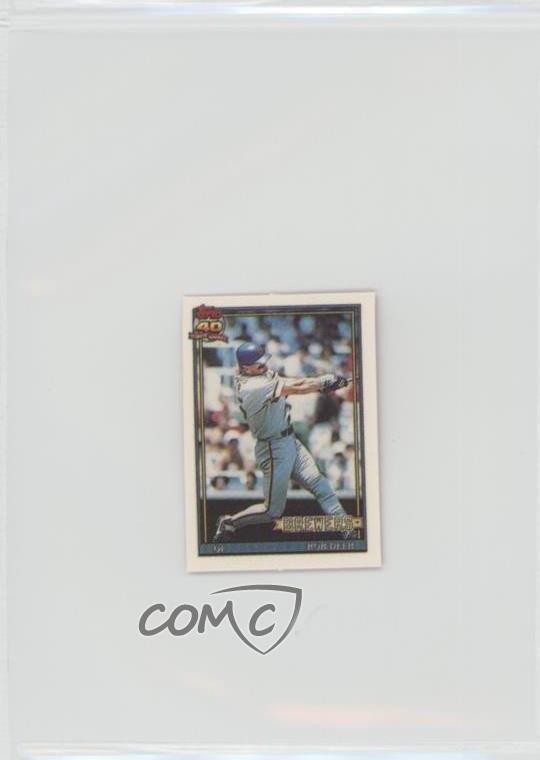 1991 Topps Micro Rob Deer #192 0l2