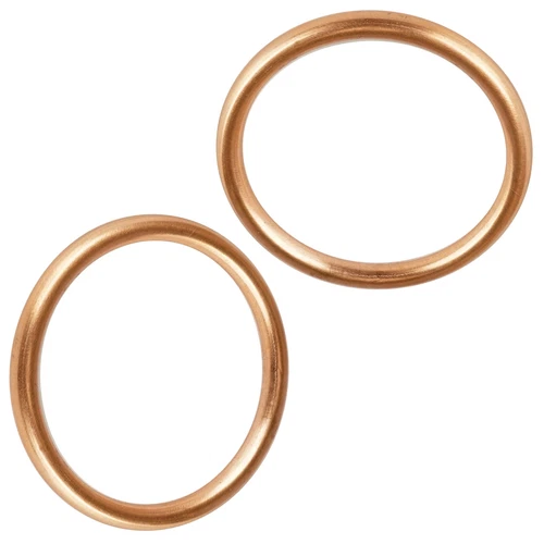 2 Exhaust Pipe Gaskets for Honda ATC350X 1985 1986 - Imagen 7 de 7