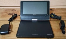 Sony DVP-FX810 Portable CD/DVD Player Swivel Screen, Ac +car Adapter. No Battery