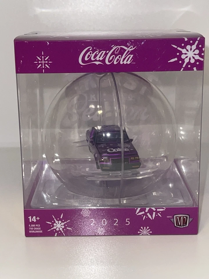 2025 M2 Máquinas Coca Cola Adornos 1987 Buick Grand National Raro Como Nuevo Difícil de Encontrar Nuevo Foto 3 de 4