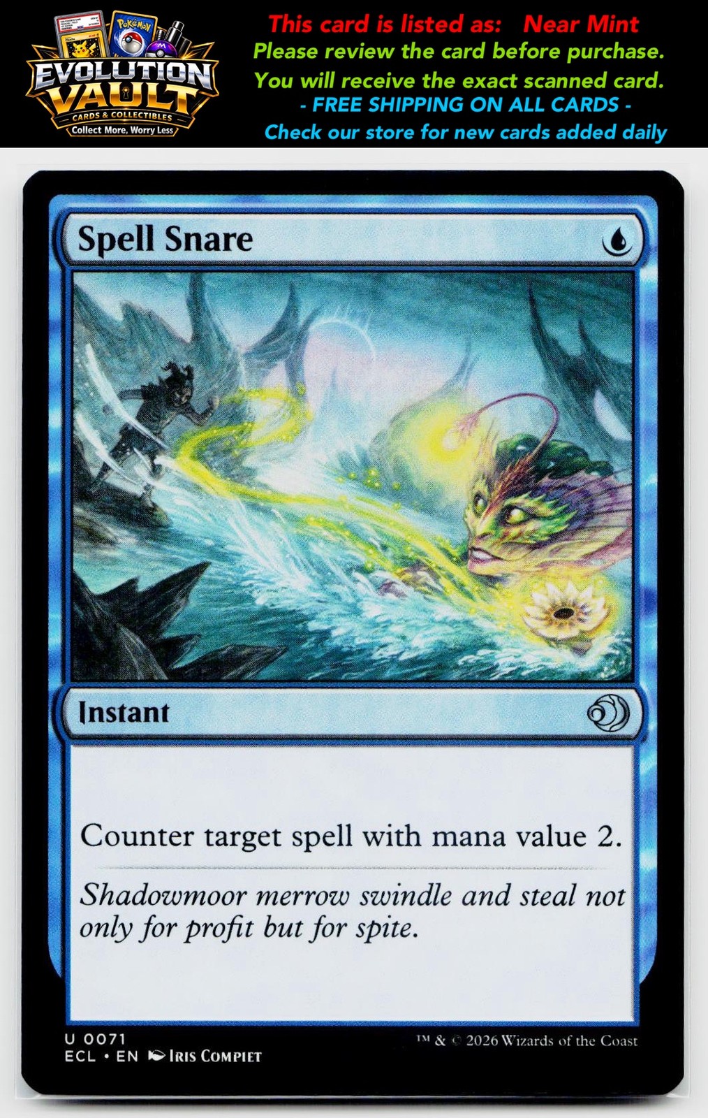 Lorwyn Eclipsed #71 Spell Snare