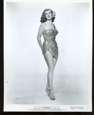 CORINNE CALVET in SAILOR BEWARE Original 1953 Buxom Leggy 8x10 Glamour Still vv