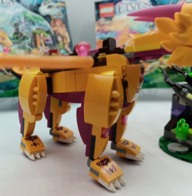 Lego Elves Fire Dragon's Lava Cave 41175 100% Complete Set with Instructions