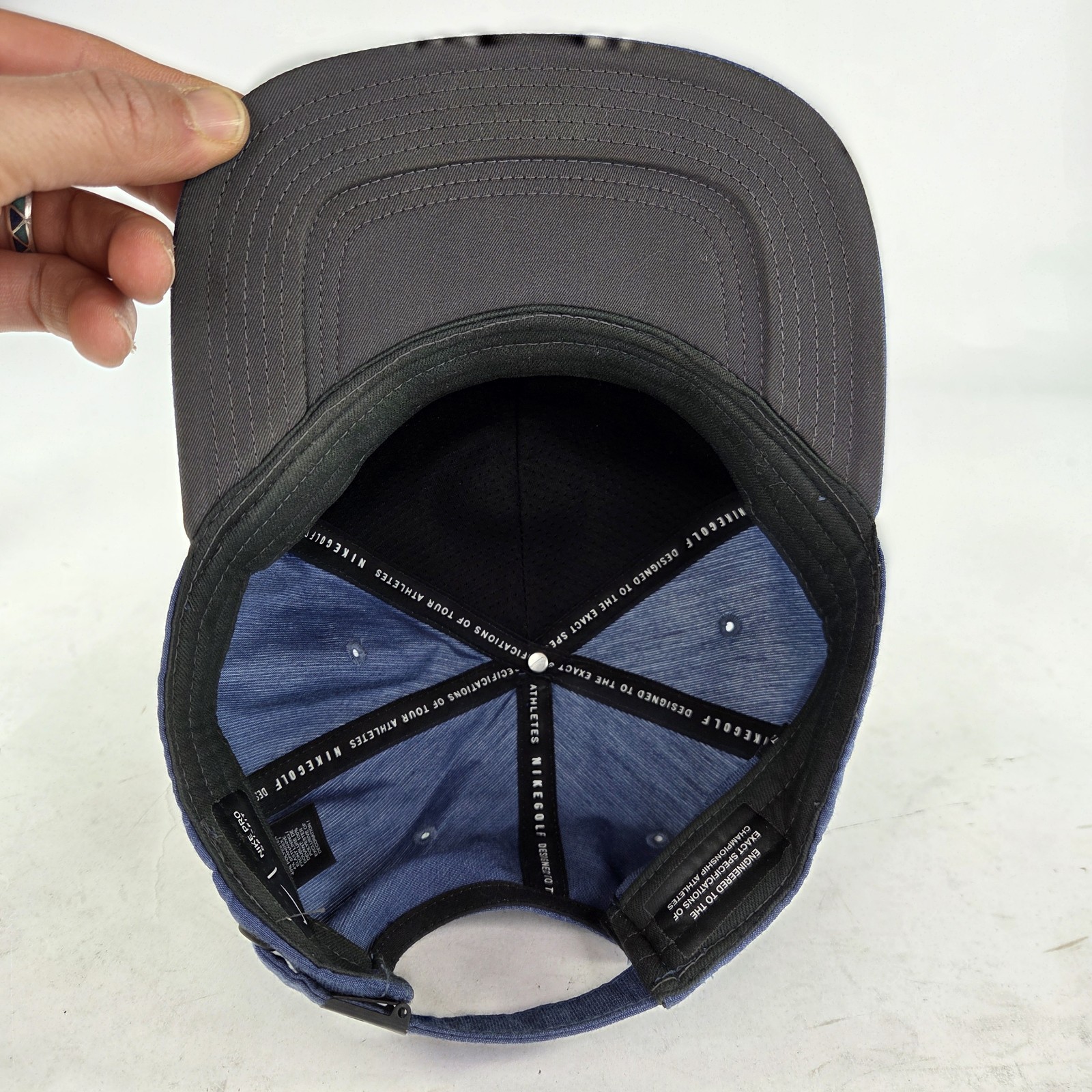 Nike Performance Pro Hat Adjustable Strapback Cap… - image 6