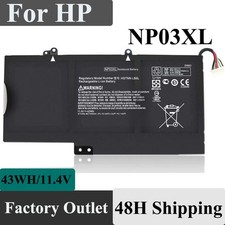 43Wh NP03XL 761230-005 Battery for HP Envy X360 15-U011DX 15-U010DX 15-U110DX
