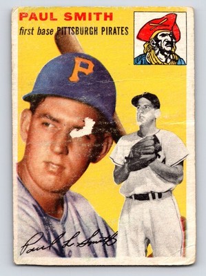 1954 Topps #11 Paul Smith
