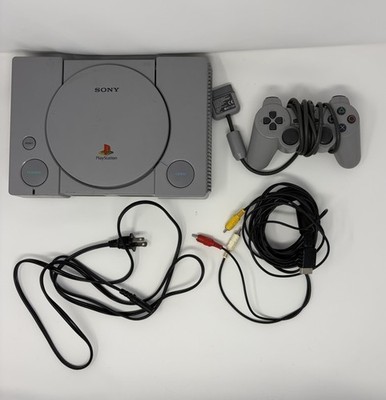 Sony PlayStation 1 Console SCPH-7501 PS1 BUNDLE - TESTED AND WORKING