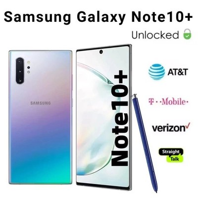 New Sealed Samsung Galaxy Note 10+Plus SM-N975U1 256GB Factory Unlocked US Stock