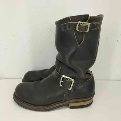 RedWing Stiefel 2268 Engineer Boots PT91 Leder Schwarz Größe 6,5D