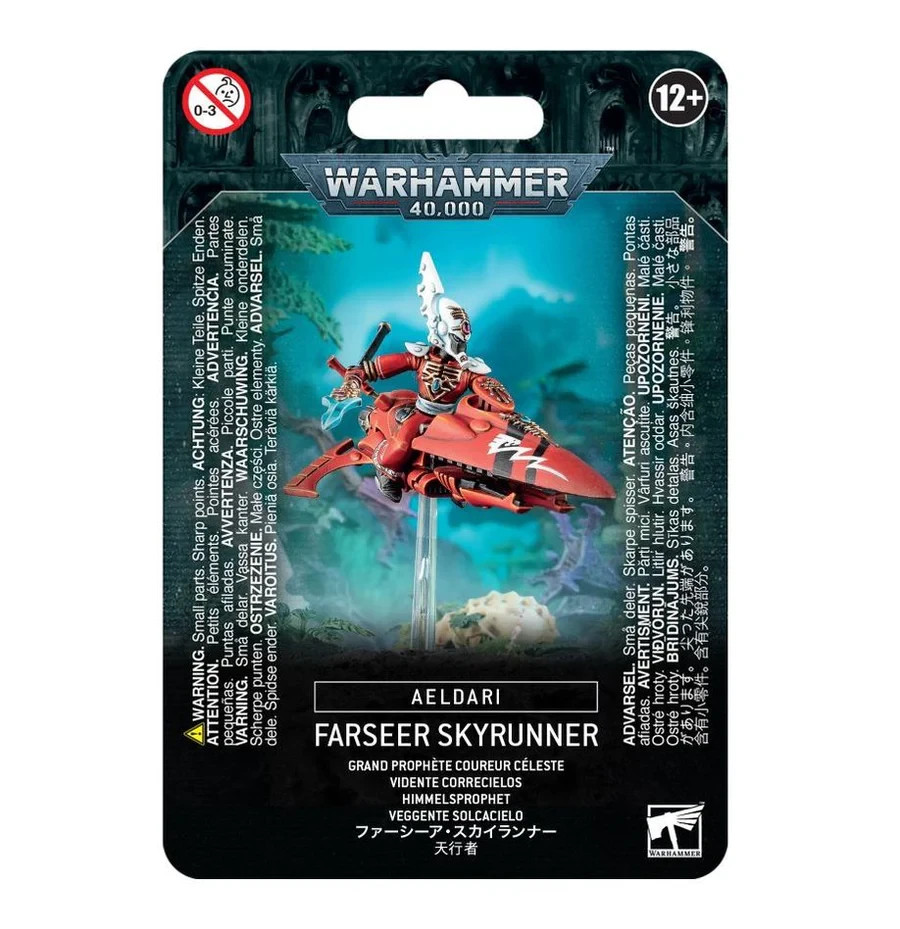 Warhammer 40k Aeldari Farseer Skyrunner NIB