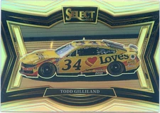 2025 Panini Select Racing Nascar TODD GILLILAND #185 PIT ROAD SILVER PRIZM