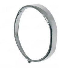Écrou Cadre Chrome pour Phare Avant Rond Diamètre 115 MM pour Vespa 125