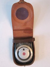 VINTAGE GENERAL ELECTRIC EXPOSURE METER TYPE PR-1  CASE - NICE -   TUB E