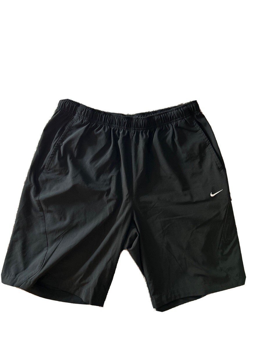 NIKE - 【中古】ballaholic TSC Zip Shorts black XL Mens Nike Athletic short XL blk w/added secure zip/pocket