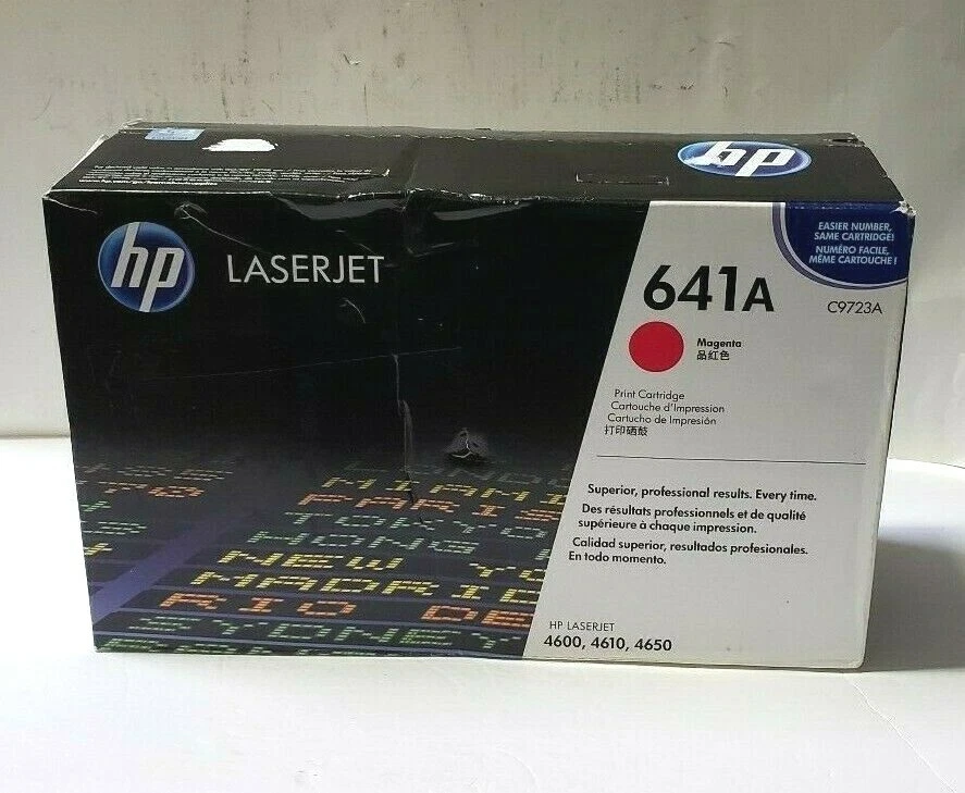 Cartucho de Tóner 641A Magenta LaserJet Original - (C9723A) - Tienda México