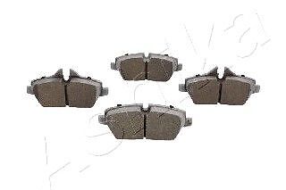 Kit pastiglie freno, Freno a disco - ASHIKA 50-00-0049