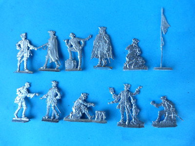 Plats d'étan - Znnfguren - Flat tn : 1756 Armée suédose - Swedsh