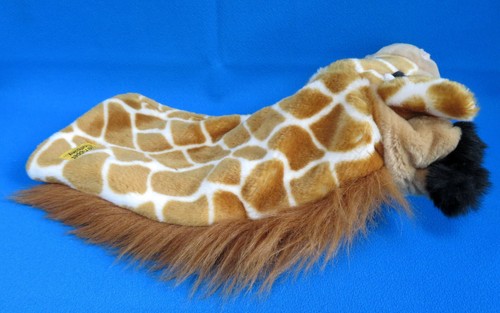 14" GIRAFFE 🦒 THE PUPPET COMPANY HAND / SLEEVE plush soft toy LINED MINT COND. - Picture 7 of 9