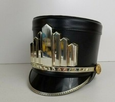 Marching Band Hat Shako Black DeMoulin
