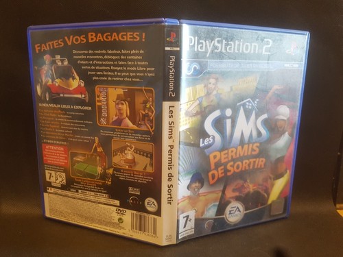Les Sims Permis de Sortir, EA Games, PS2, PAL, 2003, Complet VF, Non