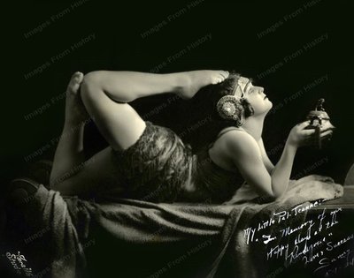 8x10 Print Exotic Ballerina Dancer PIn Up Contortionist 1920's #ED393