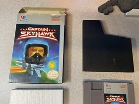 Videojuego Captain Skyhawk CIB Nintendo NES **LIMPIO, PROBADO, AUT&Eacute;NTICO**