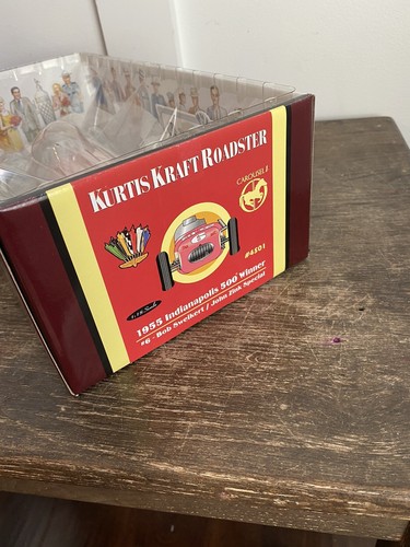 Carousel 1 1955 Kurtis Kraft Sweikert Zinc Special Indy 500 Win #4501 1:18 NIB! - Picture 4 of 10